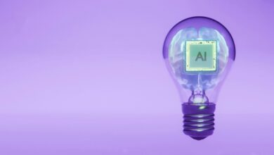Writer comparing an AI draft to a hand-edited version at a desk