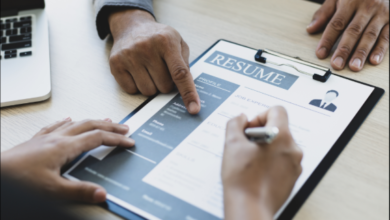 Job seeker tailoring a resume with Jobsuit AI while reviewing a job posting